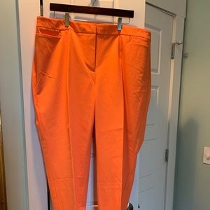 Orange Talbots Slacks